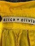 Alice + Olivia Yellow Casual Pants Size 4 - photo 4