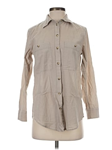Club Monaco Long Sleeve Button-Down Shirt (view 1)