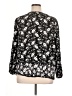 Old Navy Black 3/4 Sleeve Blouse Size XL - photo 2