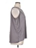 Elodie 100% Polyester Gray Sleeveless Blouse Size XL - photo 4