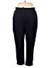 Croft & Barrow Solid Blue Casual Pants Size L - photo 1