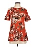 Chenault Floral Orange Casual Dress Size 8 - photo 1