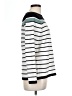 Pink Clover Stripes White Pullover Sweater Size L - photo 4