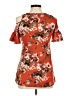 Chenault Floral Orange Casual Dress Size 8 - photo 2