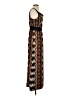 metaphor Graphic Brown Casual Dress Size S (petite) - photo 4