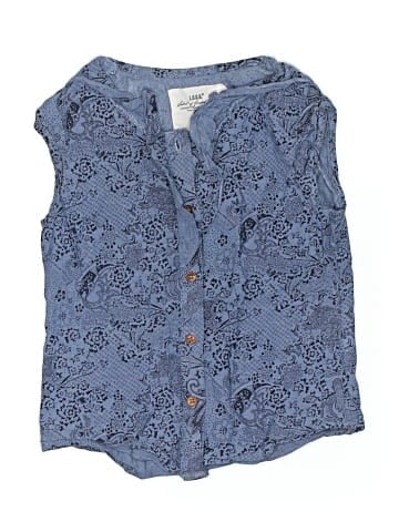H&M L.O.G.G. Sleeveless Button-Down Shirt (view 1)