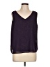 Dana Kay 100% Polyester Purple Sleeveless Blouse Size 10 - photo 1
