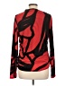 DKNY 100% Polyester Red Long Sleeve Top Size L - photo 2