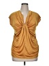Charlotte Russe 100% Polyester Gold Sleeveless Blouse Size XL - photo 1