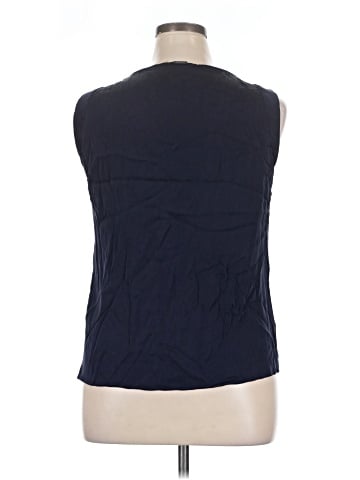 Elie Tahari Sleeveless Silk Top (view 2)