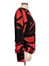 DKNY 100% Polyester Red Long Sleeve Top Size L - photo 4