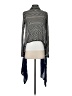 BCBGMAXAZRIA Blue Silk Cardigan Size S - photo 2