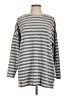 Simply Southern Stripes Gray Pullover Sweater Size L - photo 1