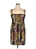 Just Love Print Gold Cocktail Dress Size XL - photo 1