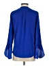 Vince Camuto 100% Polyester Blue Long Sleeve Blouse Size XS - photo 2