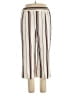 Apt. 9 Stripes Ivory Casual Pants Size XL - photo 1