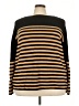 Who What Wear Stripes Gold Pullover Sweater Size 3X - photo 1