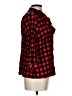 Kim Rogers Plaid Red 3/4 Sleeve Blouse Size L - photo 4