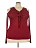 Unbranded Burgundy Sleeveless Blouse Size 5X - photo 1