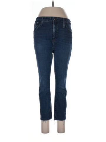 Madewell Petite Curvy High-Rise Skinny Jeans in Hayes Wash (view 1)