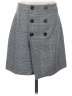 Zara Basic Houndstooth Gray Casual Skirt Size XS - photo 1