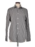 Murano 100% Cotton Houndstooth Black Long Sleeve Button-Down Shirt Size L - photo 1