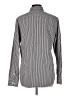 Murano 100% Cotton Houndstooth Black Long Sleeve Button-Down Shirt Size L - photo 2