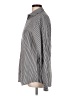 Murano 100% Cotton Houndstooth Black Long Sleeve Button-Down Shirt Size L - photo 5