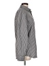 Murano 100% Cotton Houndstooth Black Long Sleeve Button-Down Shirt Size L - photo 4