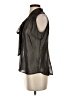 Apostrophe 100% Polyester Black Sleeveless Blouse Size S - photo 5