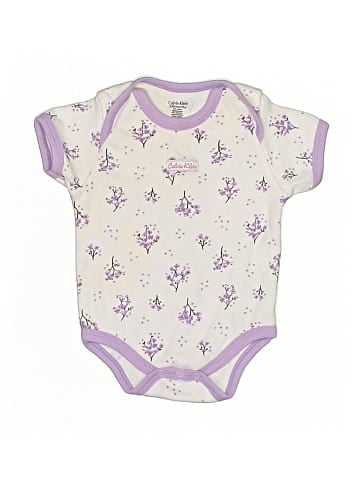 Calvin Klein Short Sleeve Onesie (view 1)