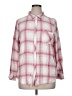 Well Worn 100% Viscose Plaid Pink Long Sleeve Button-Down Shirt Size XL - photo 1