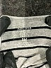 Just One You 100% Cotton Stripes Ivory Long Sleeve Henley 0-3 MO / 3 MO - photo 3
