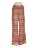 Gemma + Jane Stripes Red Casual Pants Size L - photo 1