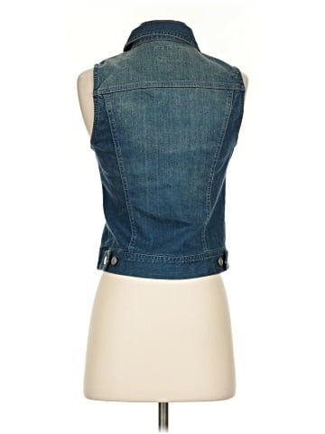 Skies Are Blue Denim Vest (view 2)