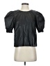 Divided by H&M 100% Polyurethane Black Short Sleeve Blouse Size S - photo 1