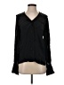 Ann Taylor 100% Silk Black Blouse Size P (petite) - photo 1