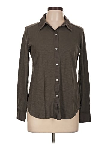 Theory Long Sleeve Button-Down Shirt (view 1)