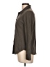 Theory Brown Long Sleeve Button-Down Shirt Size L - photo 5