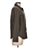 Theory Brown Long Sleeve Button-Down Shirt Size L - photo 4