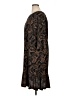 Catherines 100% Polyester Paisley Brown Casual Dress Size 1X - photo 5