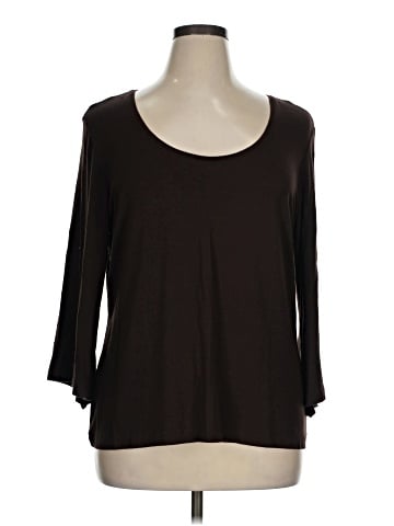Chico's 3/4 Sleeve T-Shirt (view 1)