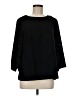 Linea Black 3/4 Sleeve Top Size M - photo 1
