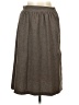 Assorted Brands Chevron-herringbone Brown Casual Skirt Size 12 - photo 1