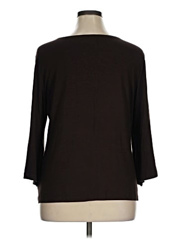 Chico's 3/4 Sleeve T-Shirt (view 2)
