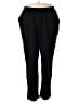 Ulla Popken Solid Black Casual Pants Size 24 - 26 - photo 1