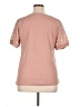 Merokeety 100% Polyester Pink Short Sleeve Top Size XL - photo 2