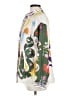 Assorted Brands 100% Polyester Print Ivory Long Sleeve Blouse Size S - photo 5