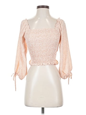 Princess Polly 3/4 Sleeve Blouse (view 1)