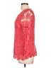 Solitaire 100% Cotton Red 3/4 Sleeve Top Size L - photo 5